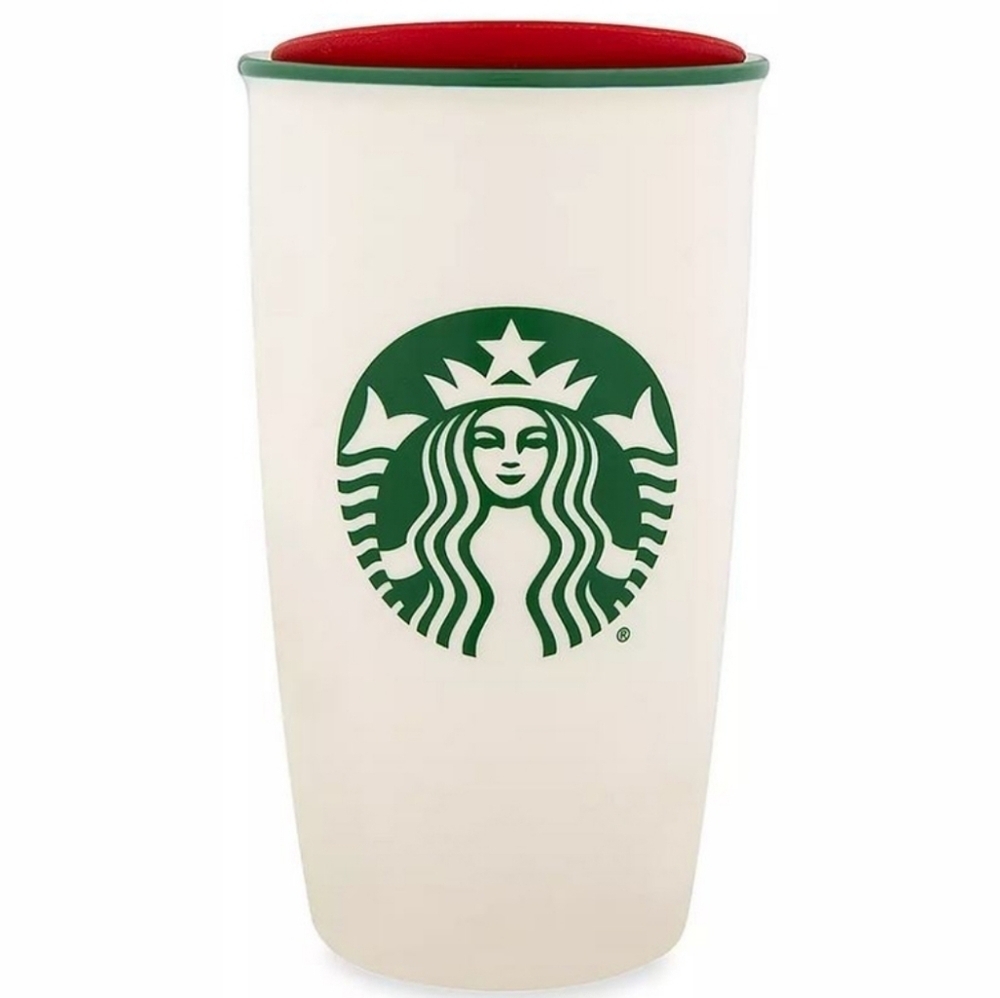 Starbucks Disney World Christmas Happy Holidays Retro Vault Travel Tumbler - Picture 2 of 8